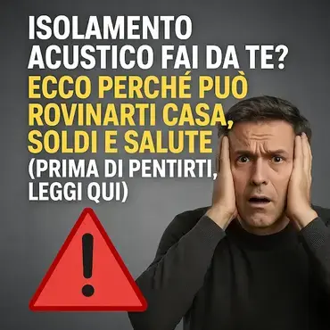 Perché l’isolamento acustico pareti fai da te non funziona<br /><br /> Rumori ancora presenti dopo isolamento fai da te? Scopri il motivo<br /><br />