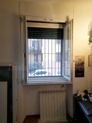 Raddoppio interno con cassonetto tapparella nella configurazione finale
