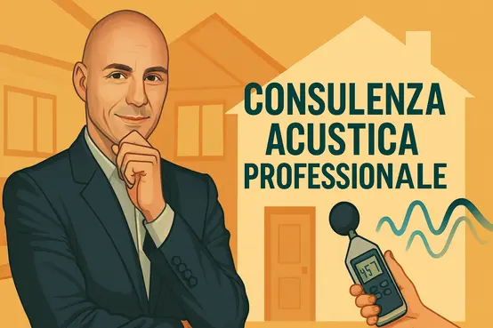 Vittorio Sorge, consulente acustico Sorgedil, che offre consulenza acustica professionale e sopralluogo analitico per risolvere i problemi di rumore in casa